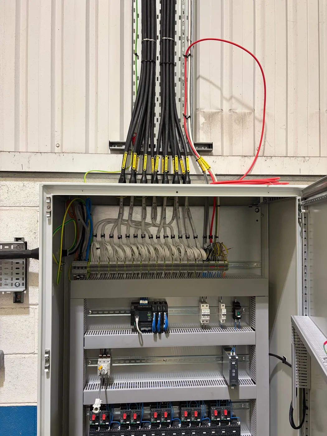 Two-level car park smoke ventilation install in Salford (2)